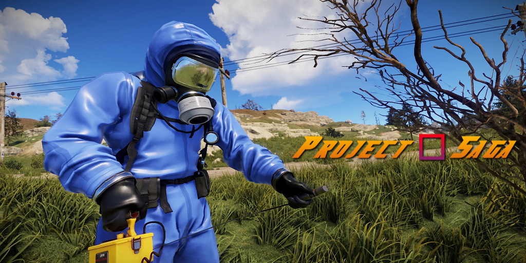 Баннер сервера Project Saga PVE Rust